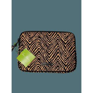 Vera Bradley E Reader Padded Zip Sleeve Zebra Print-